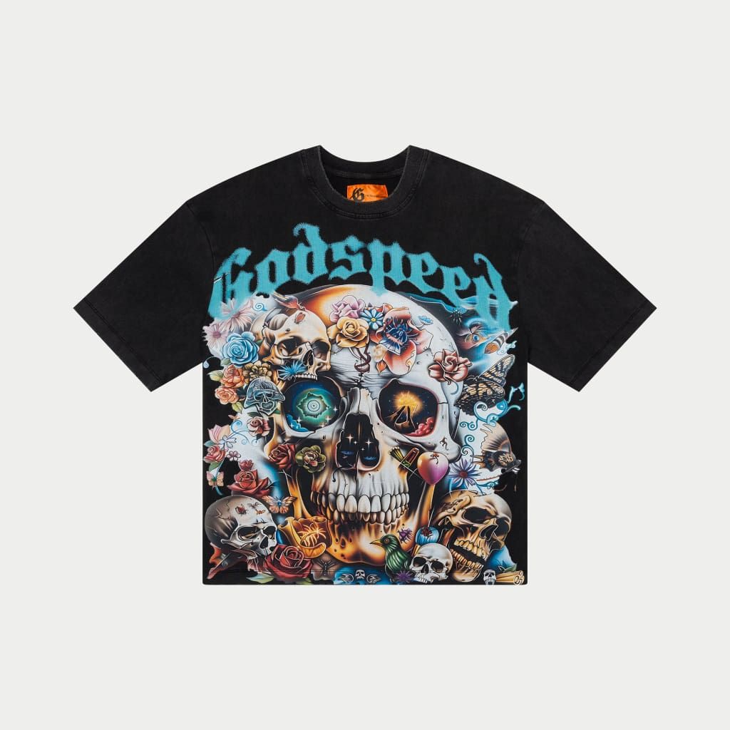 tričko Godspeed Eternal Dreams Tee Black INS-43DCFCB714 ADONIO