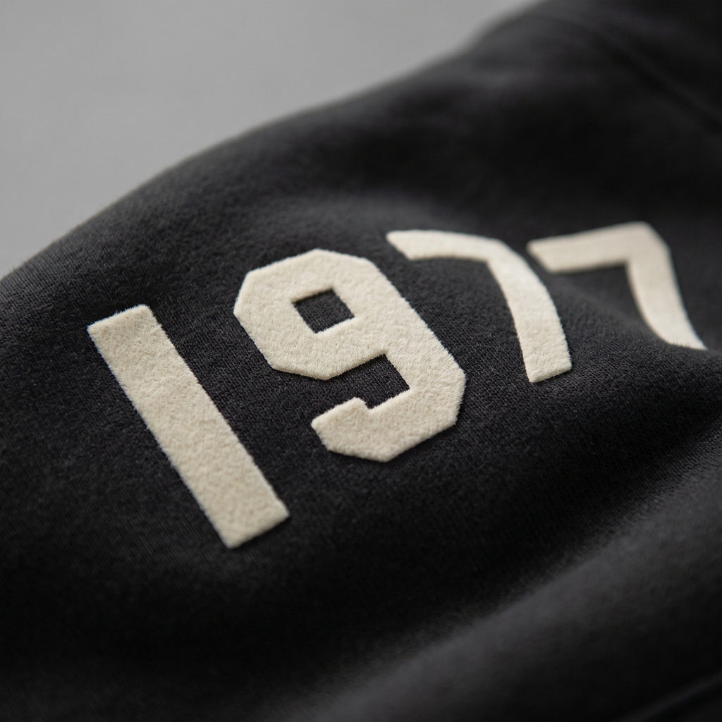 Fear of God Essentials 1977 Iron Black - Celý set ADONIO