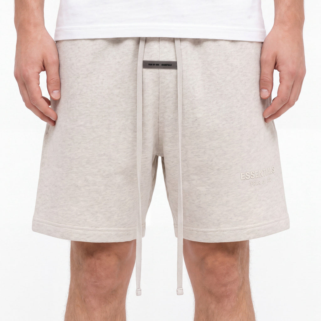 šortky Fear of God Essentials S25 Shorts Heather Stone 160SP252002F ADONIO