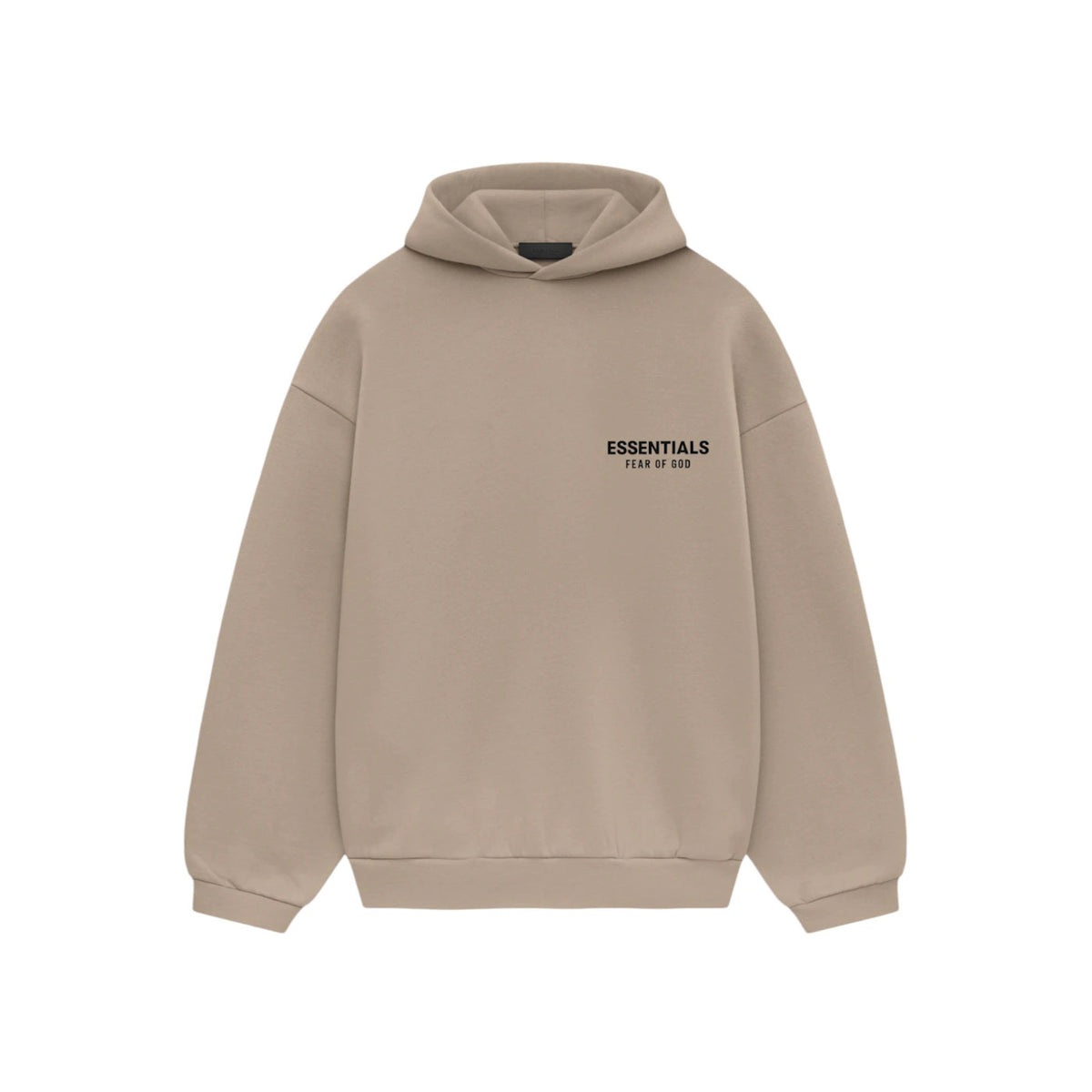 Fear of God Essentials S24 Fleece Hoodie Desert ADONIO