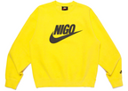 Nike x Nigo NRG Fleece Crew Sweatshirt Yellow