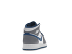 Air Jordan 1 Mid True Blue Cement (GS)