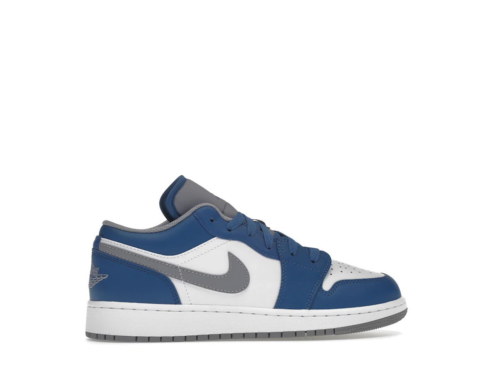 Air Jordan 1 Low True Blue Cement (GS)