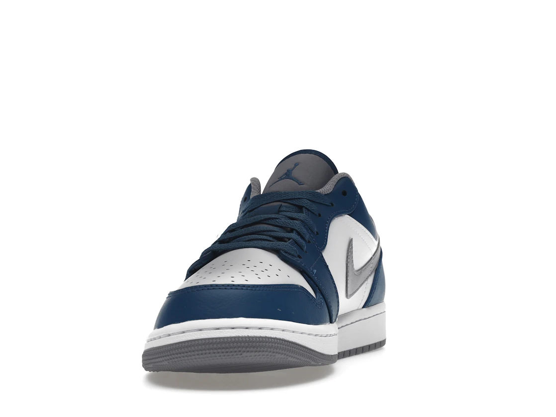 Air Jordan 1 Low True Blue Cement