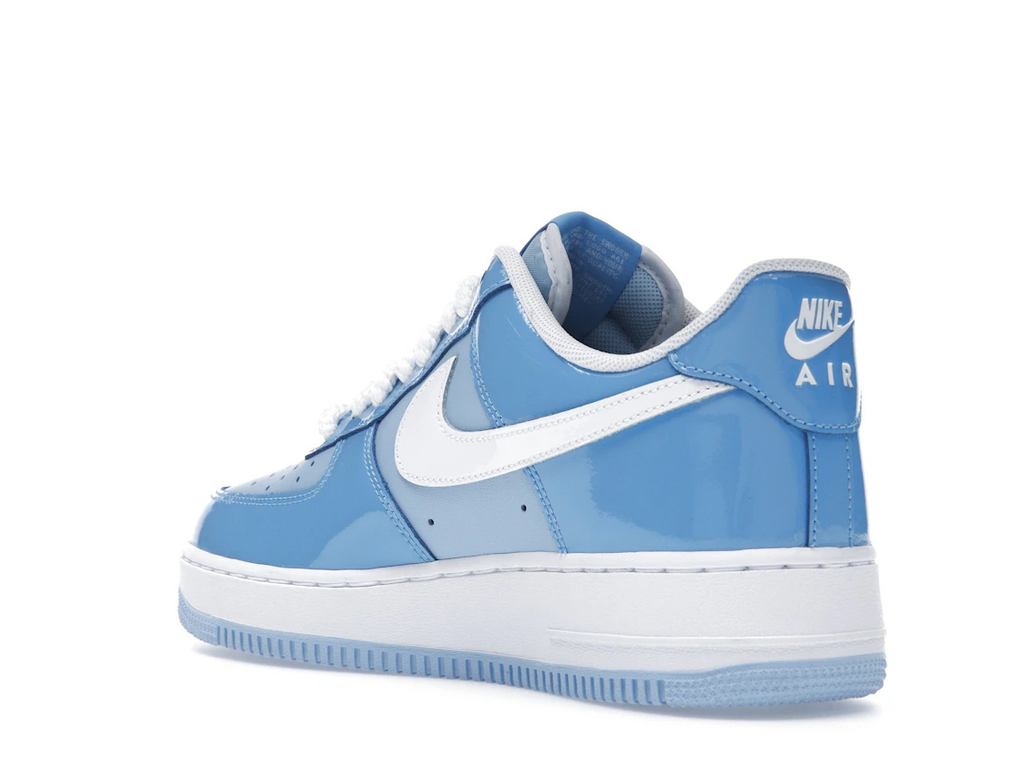 tenisky a boty Nike Air Force 1 Low '07 LV8 Phychic Blue White Patent HV9405-400 ADONIO