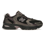New Balance 530 Black Metallic Plum Brown