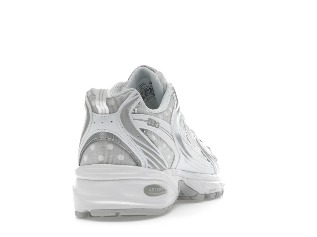 New Balance 530 Silver Metallic Polka Dots