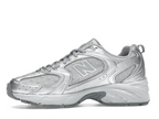 New Balance 530 Silver Metallic Raincloud Polka Dots