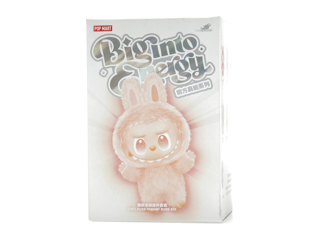 Pop Mart Labubu The Monsters Big into Energy Series Vinyl Plush Pendant Single Blind Box
