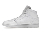 Jordan 1 Mid Triple White