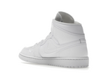 Jordan 1 Mid Triple White