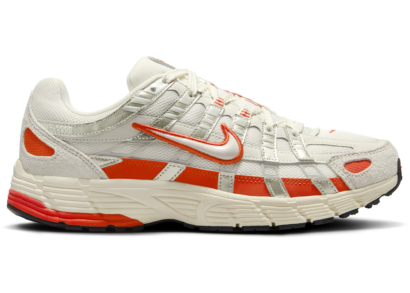 Nike P-6000 Sail Pale Ivory Light Bone Picante Red (W)