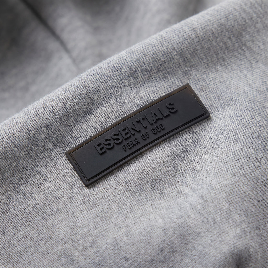 Fear of God Essentials S24 Fleece Hoodie Light Heather Grey 192HO246258F ADONIO
