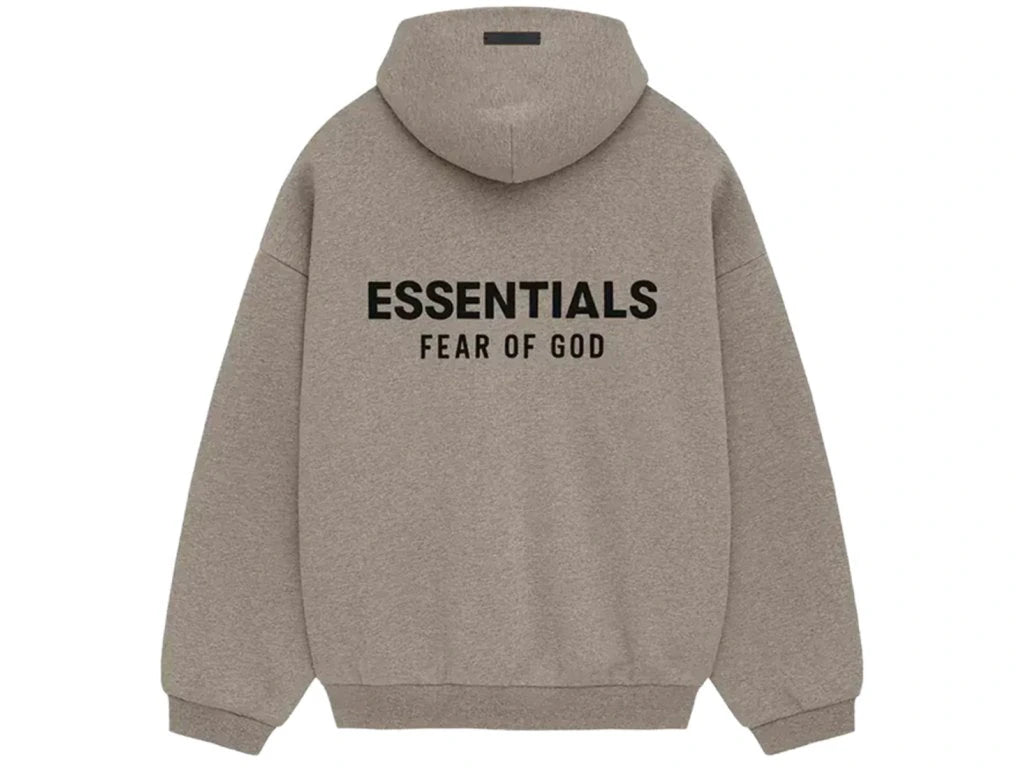 Fear of God Essentials S24 Fleece Hoodie Heather Grey
