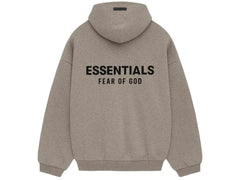 Fear of God Essentials S24 Fleece Hoodie Heather Grey
