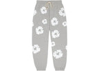 Denim Tears Cotton Wreath Sweatpant Grey/White