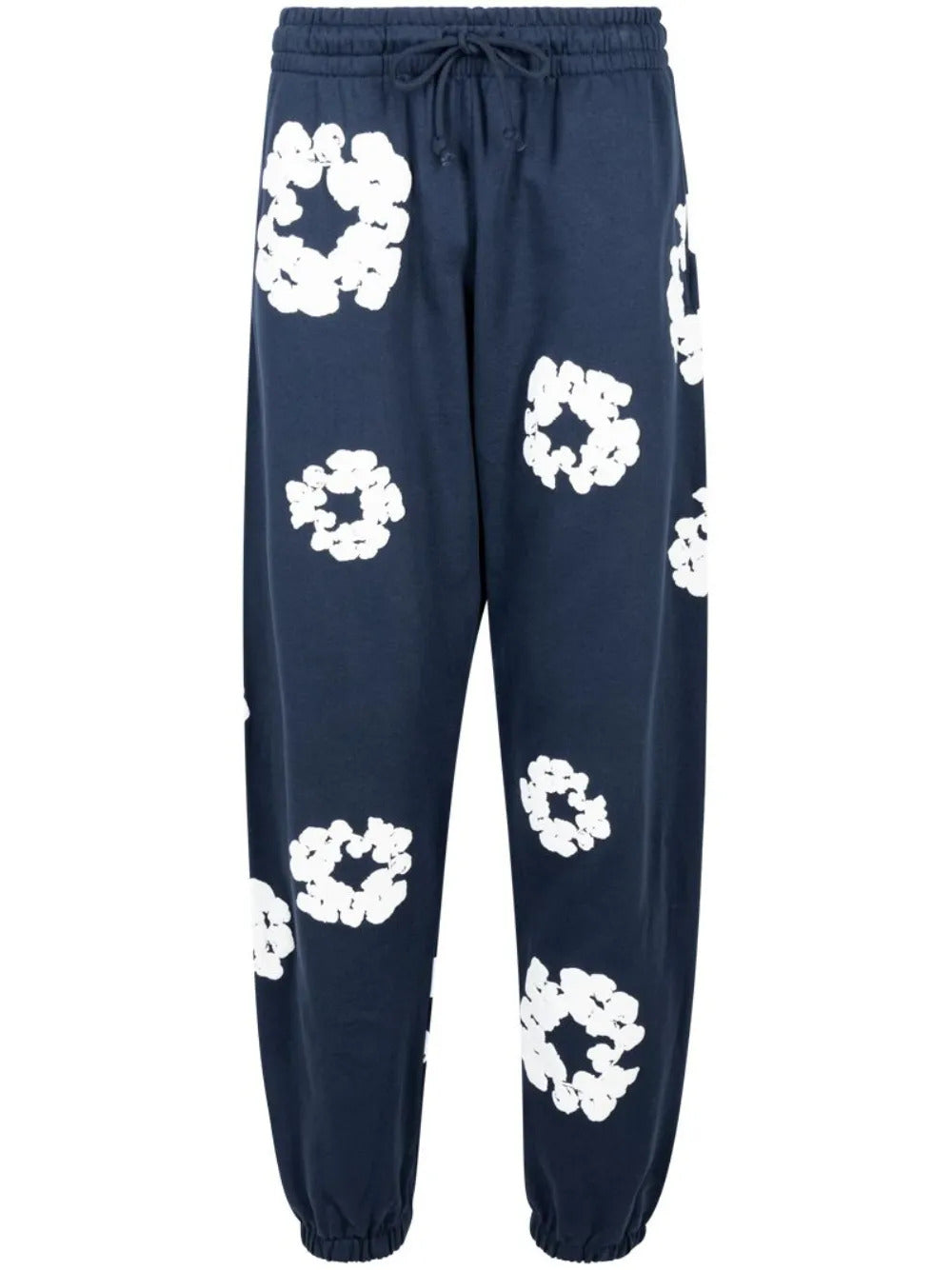Denim Tears Cotton Wreath Sweatpants Navy/White