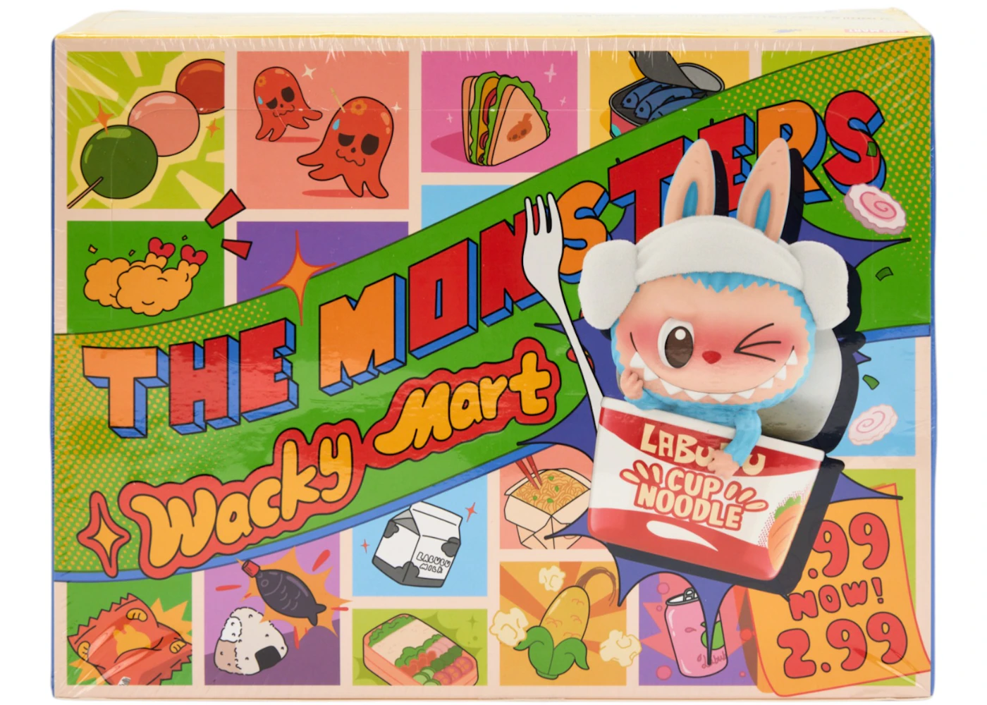 Pop Mart Labubu The Monsters Wacky Mart Series Figure Sealed Case (12 Blind Box)