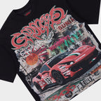 tričko Godspeed 305 Superrun Tee Black INS-6EC6C12BCA ADONIO