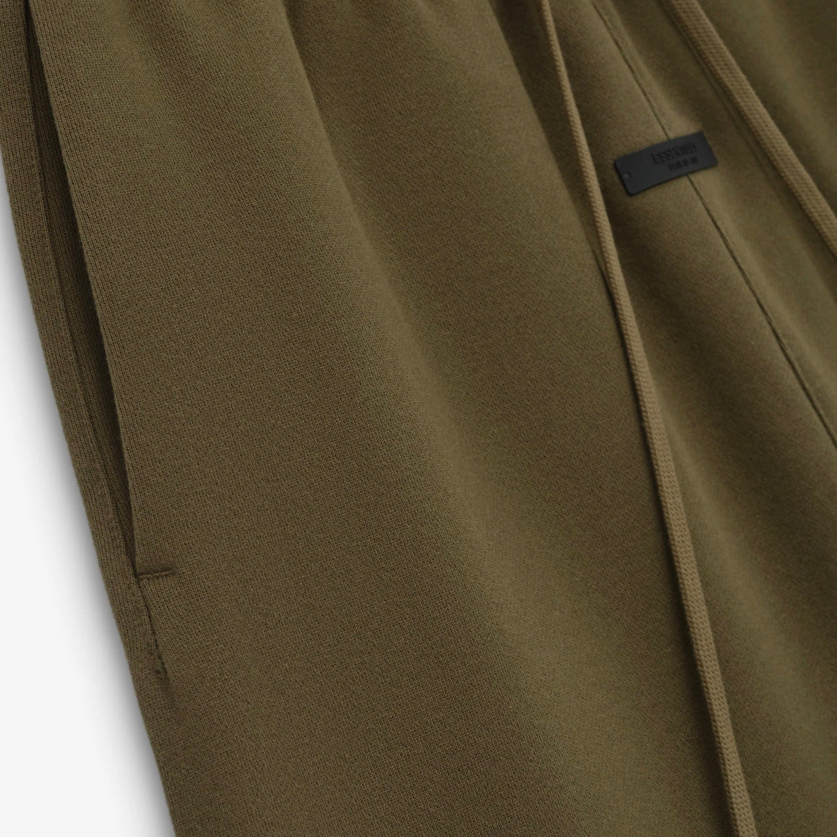 Fear of God Essentials Cuffed Fleece Sweatpants State (FW24) Olive