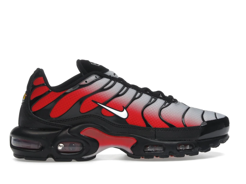 Nike Air Max Plus Pure Platinum University Red Black White
