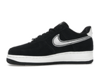 Nike Air Force 1 Low '07 LV8 Black Sail Embroidered Swoosh
