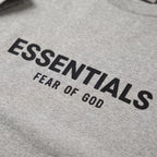 tričko Fear of God Essentials S22 T-shirt Dark Oatmeal ADONIO