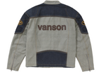 Supreme Vanson Leathers Cordura Cotton Jacket Denim