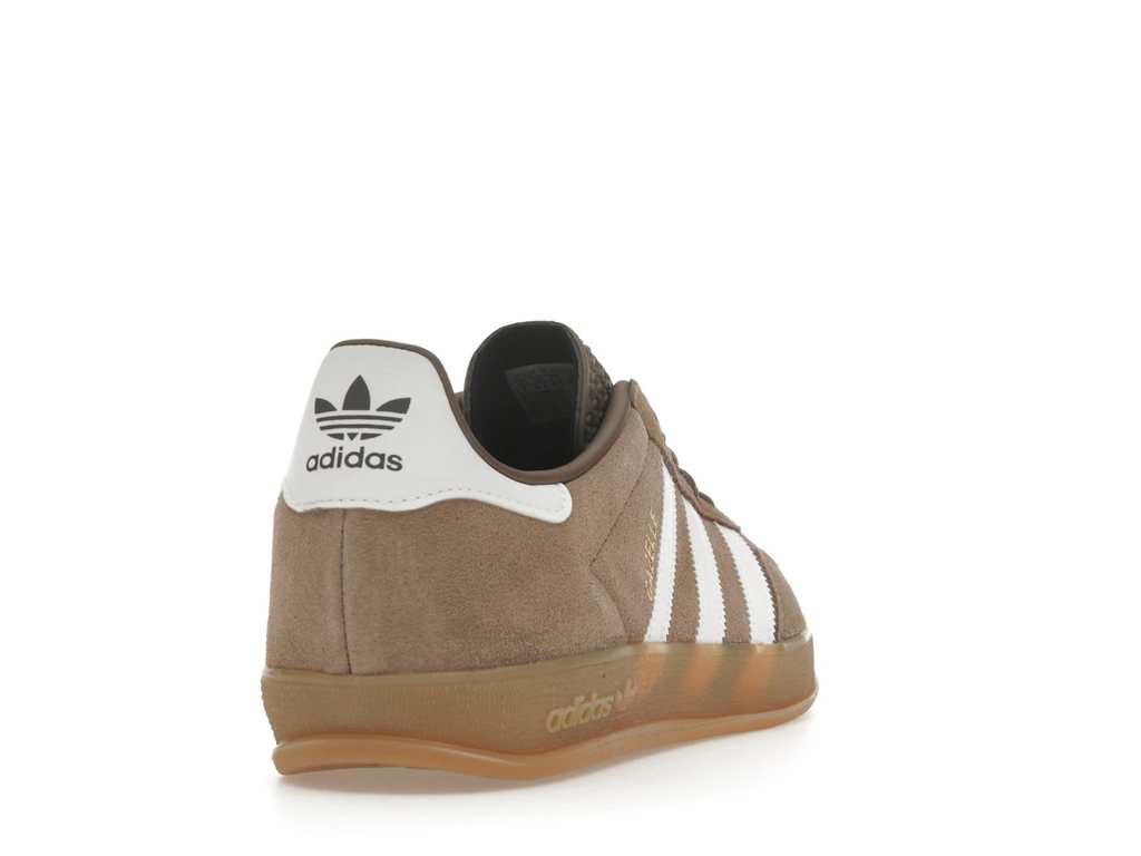 adidas Gazelle Indoor Earth Strata White Gold Metallic