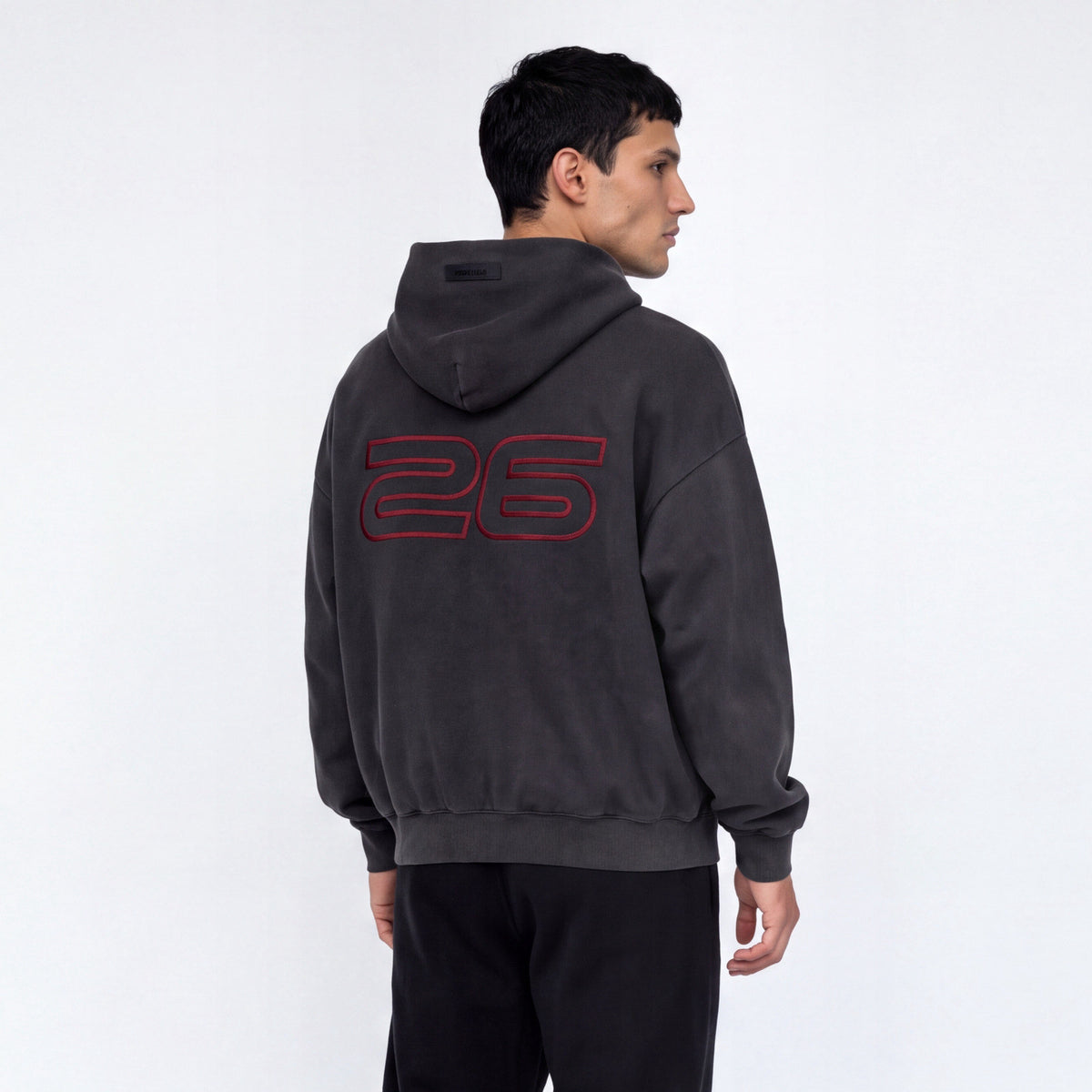 Fear of God Essentials 90s Hoodie Iron Grey ADONIO