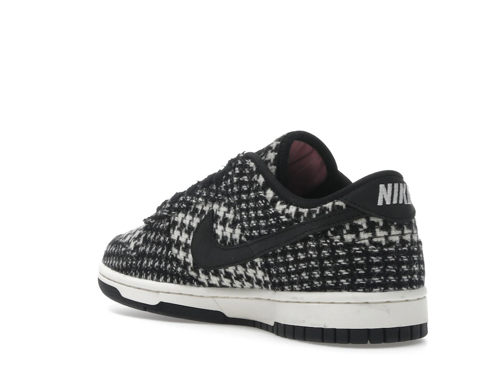 Nike Dunk Low Harris Tweed White Black Multi (W)