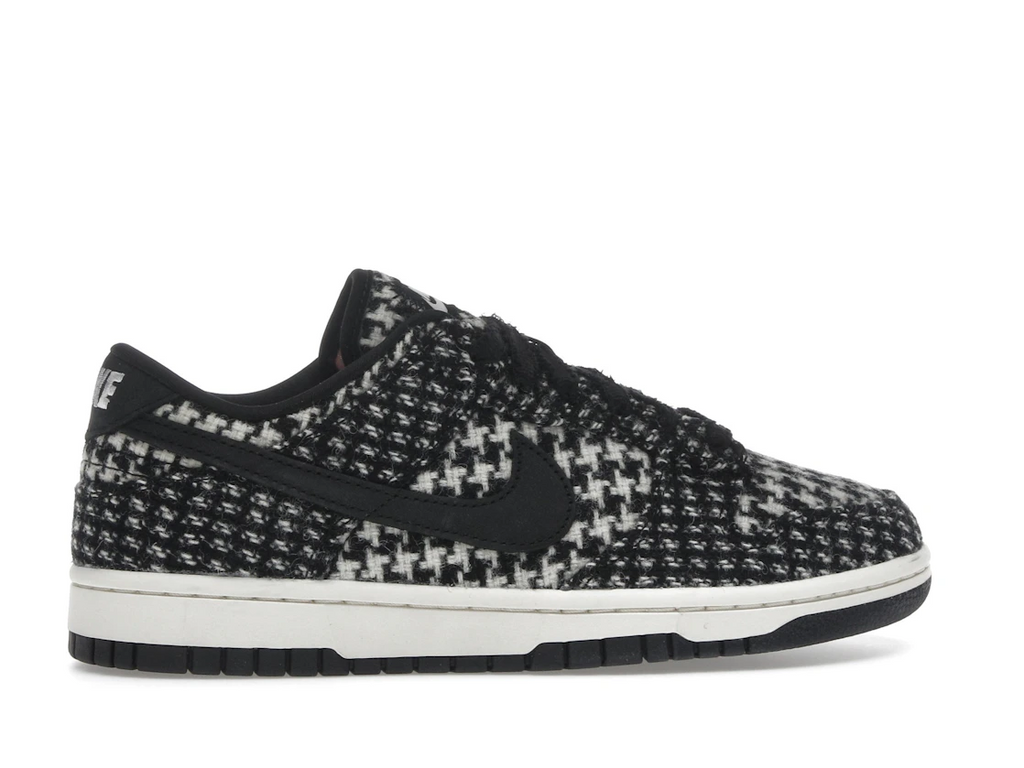 Nike Dunk Low Harris Tweed White Black Multi (W)
