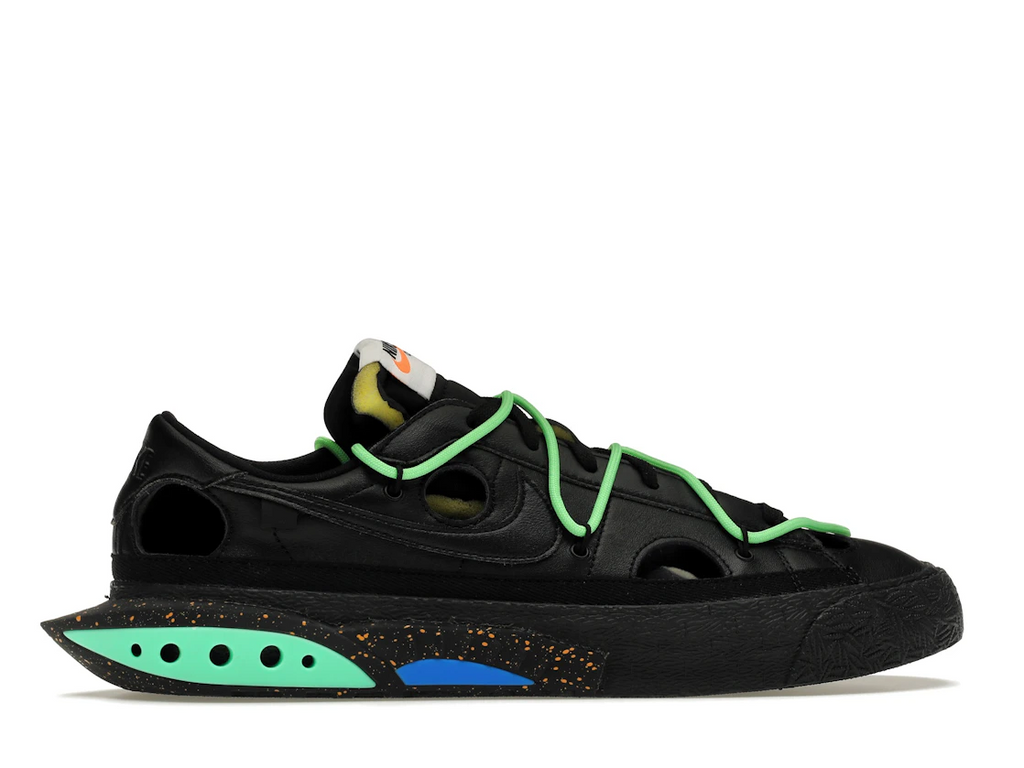 Nike Blazer Low Off-White Black Electro Green