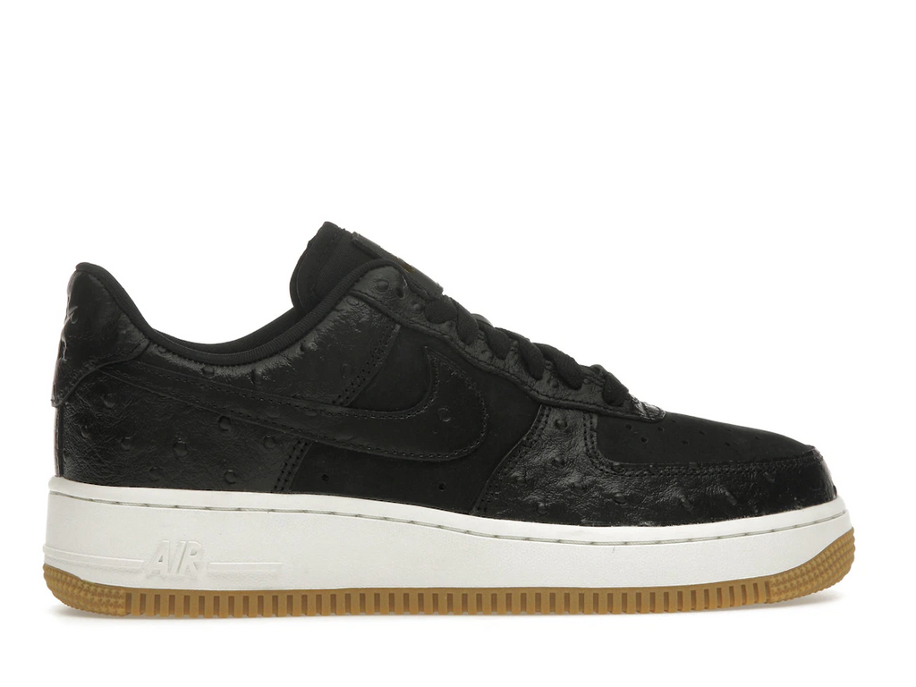Nike Air Force 1 Low '07 Black Ostrich Gum (W)