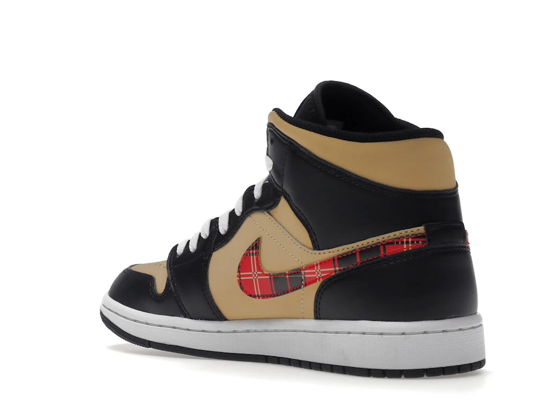 Air Jordan 1 Mid Tartan Swoosh