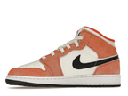 Air Jordan 1 Mid SE Orange Suede (GS)
