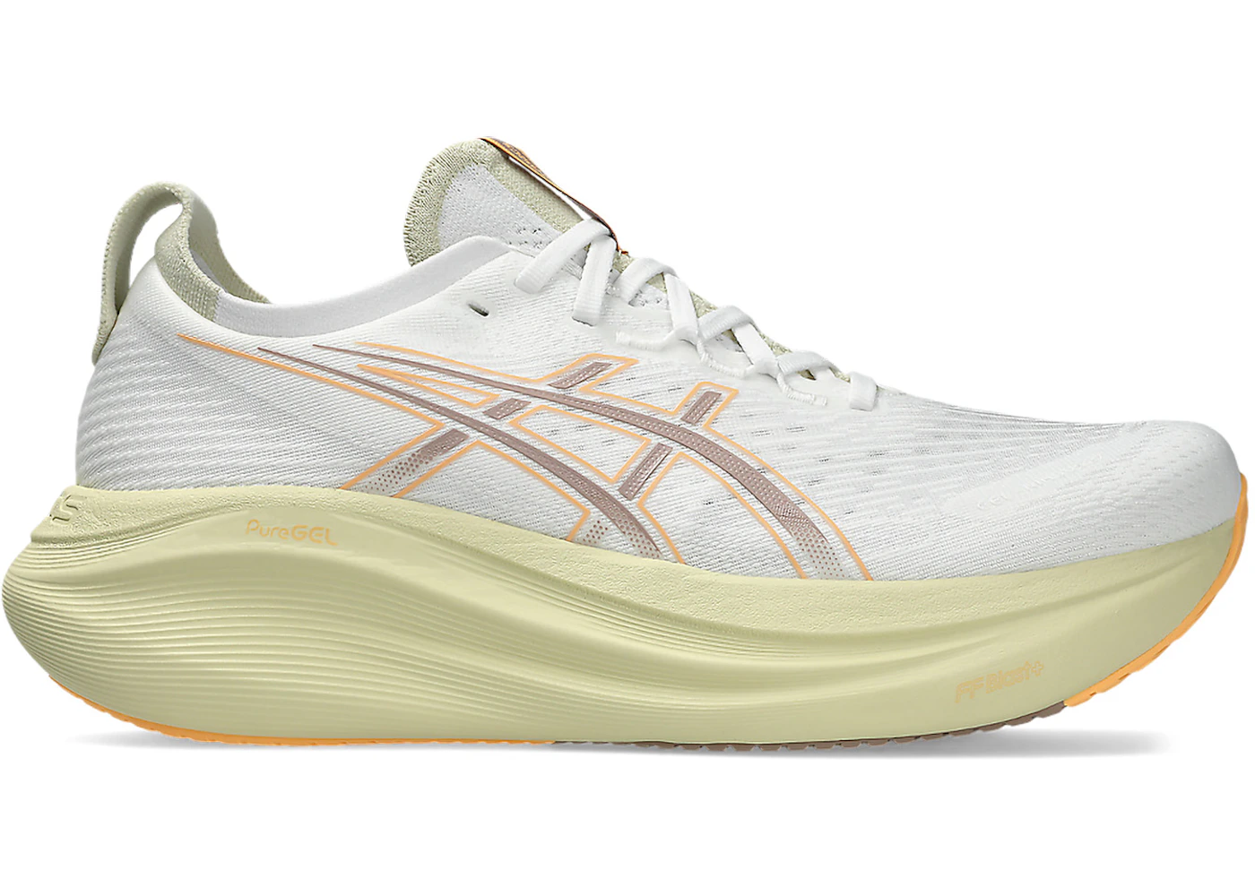 ASICS Gel-Nimbus 27 White Fawn