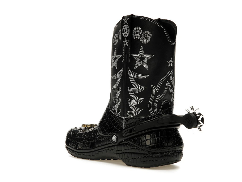 Crocs Classic Cowboy Boot Black