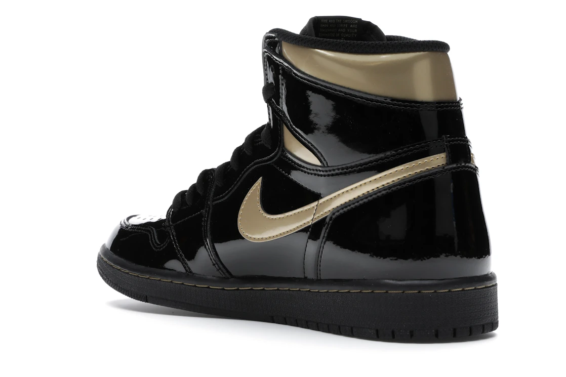 Jordan 1 Retro High Black Metallic Gold (2020)
