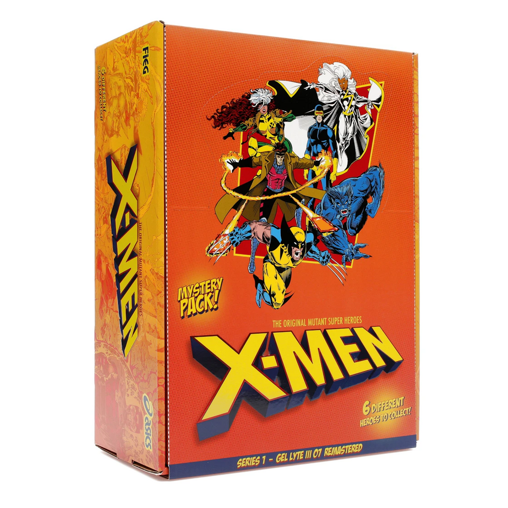 ASICS Gel-Lyte III '07 Remastered Kith Marvel X-Men Mystery Sealed Box (Trading Card Included)