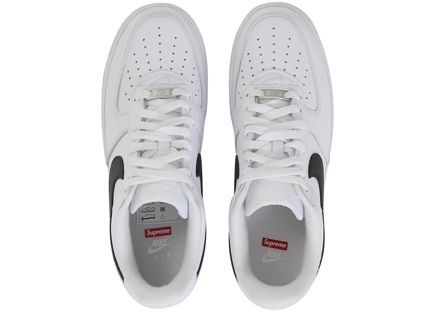 Nike Air Force 1 Low Supreme White Black