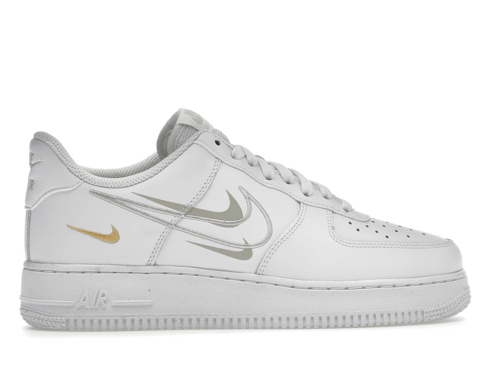 Nike Air Force 1 Low Multi-Swoosh White Yellow