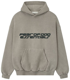 Fear of God Essentials 90s Hoodie Smoke Grey