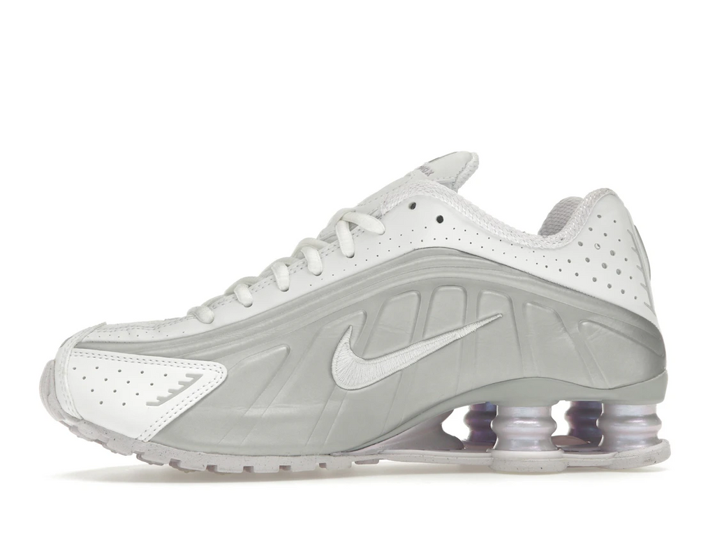 Nike Shox R4 White Metallic Platinum Barely Grape (W)