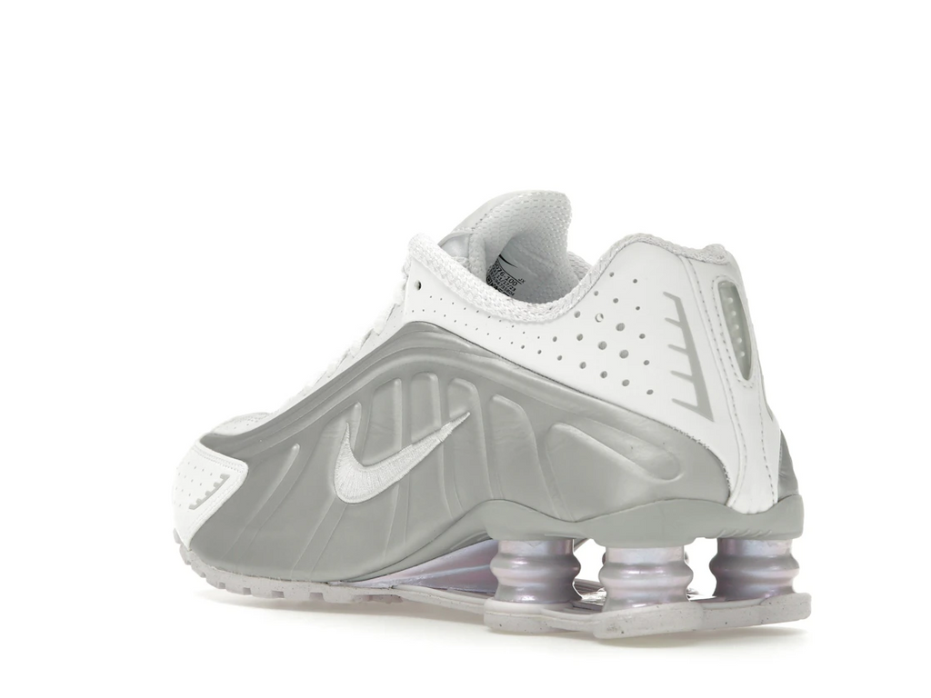 Nike Shox R4 White Metallic Platinum Barely Grape (W)