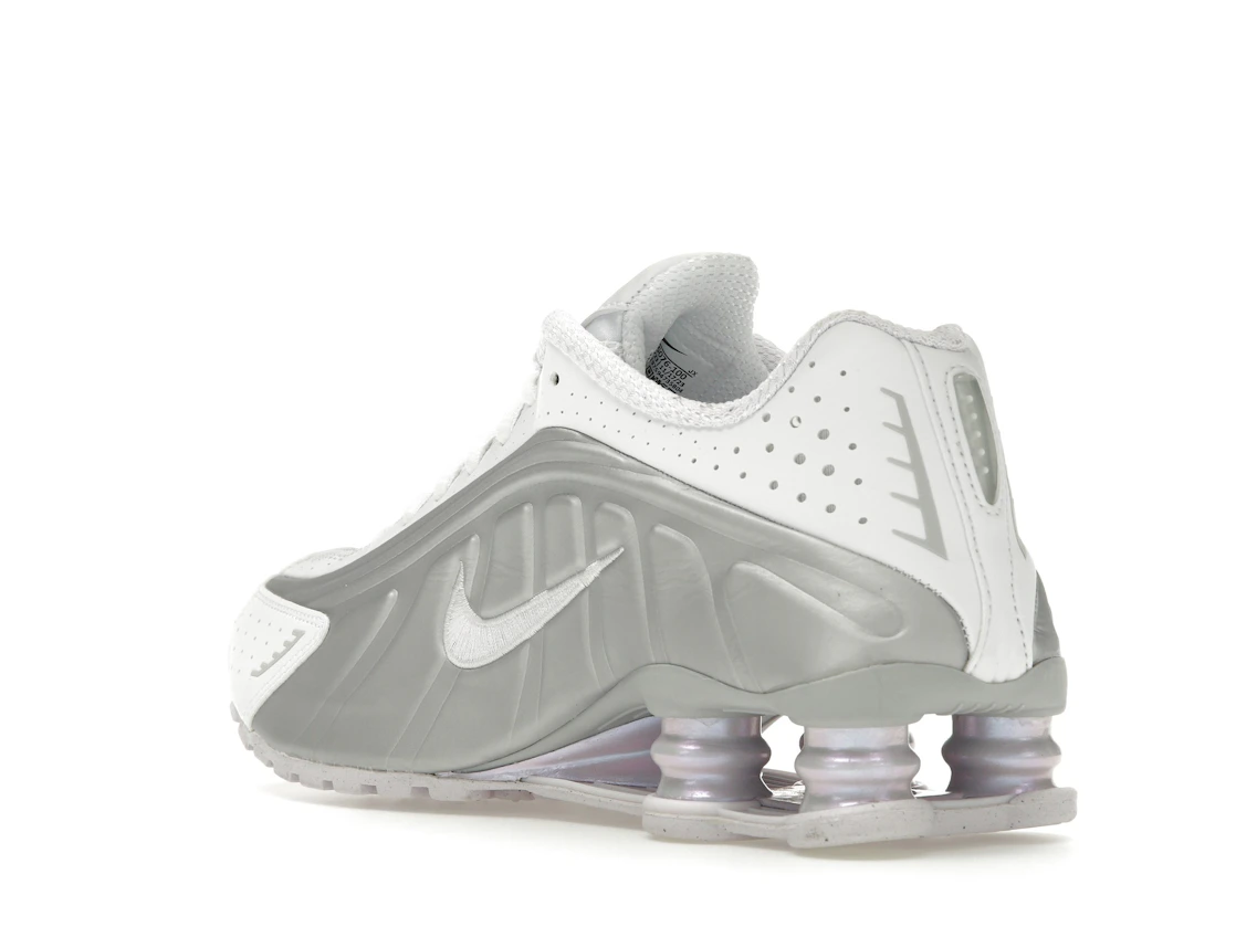 Nike Shox R4 White Metallic Platinum Barely Grape (W)