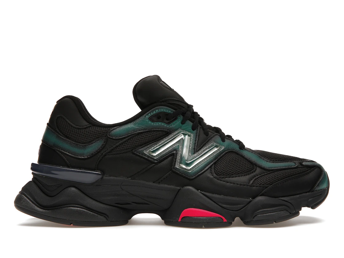 New Balance 9060 Mowalola Burglarwear Black Teal Pink