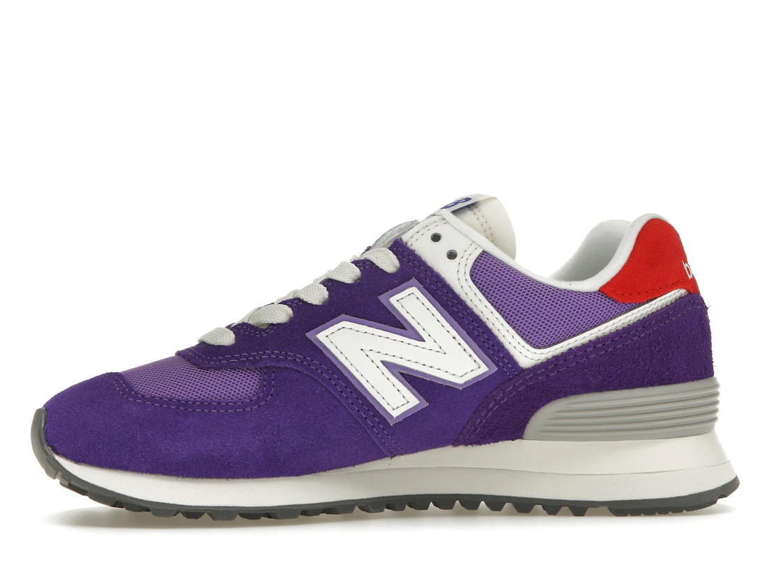 New Balance 574 Purple White Red (W)