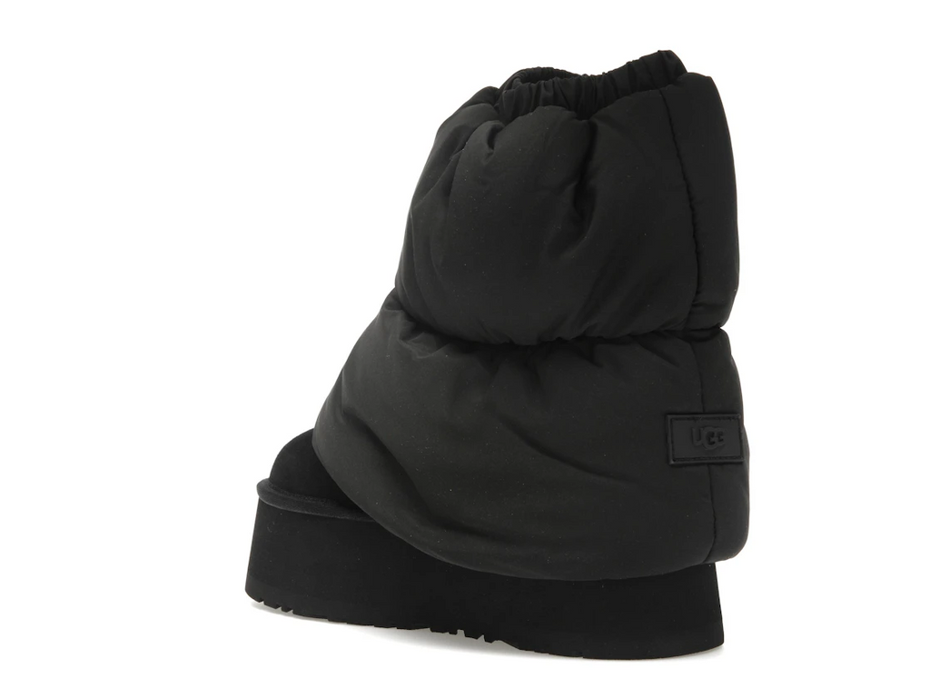 UGG Classic Mini Dipper Puffer Boot Black (W)