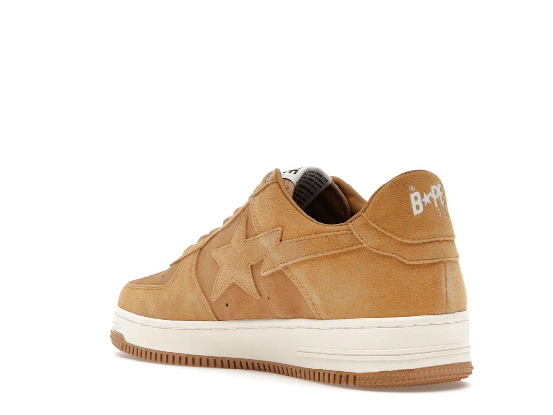 A Bathing Ape Bape Sta Beige Suede